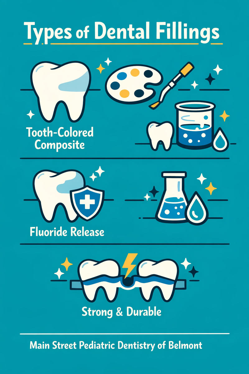 Types of dental fillings explained